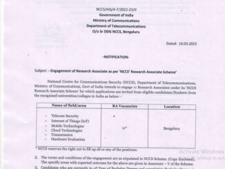 DOT Vacancy 2022 Ask to Apply Department of Telecommunications Recruitment for Associate Bharti Form through asktoapply.in