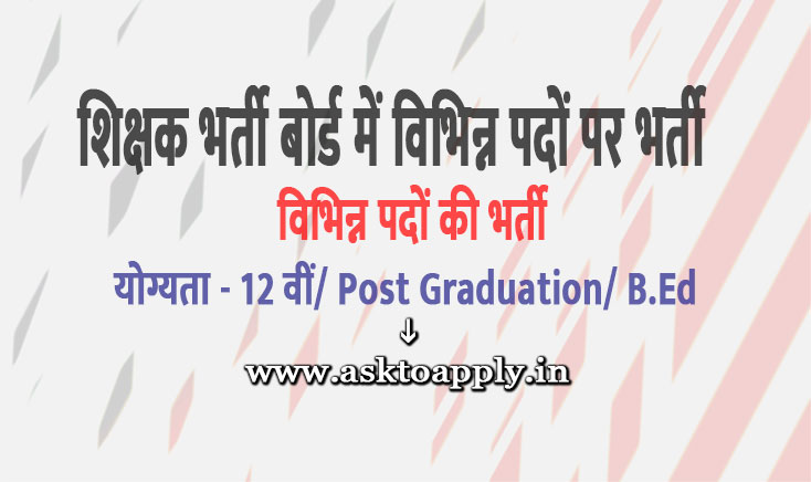 Asktoapply.in Provide Latest Tripura Govt Jobs Apply Form on TRBT Recruitment 2021 Download Teacher Recruitment Board Tripura Vacancy Employment News