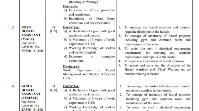 Hidayatullah National Law University Naya Raipur Ask to Apply CG HNLU Recruitment 2022 Apply form 61 Group ABC Vacancy through asktoapply.com