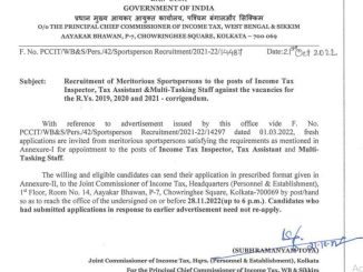Income Tax Vacancy 2022 Ask to Apply Income Tax Department Recruitment for MTS Bharti Form through asktoapply.in latest govt job