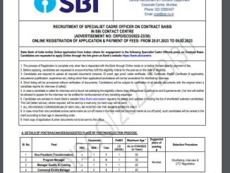 SBI Vacancy 2022 Ask to Apply State Bank of India Recruitment for Program Manager Bharti Form through asktoapply.in latest govt job for india