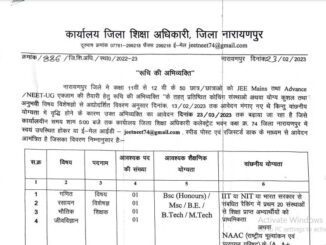 DEO Narayanpur Vacancy 2023 Ask to Apply District Education Office Narayanpur Recruitment for Tutor Bharti Form through asktoapply.in