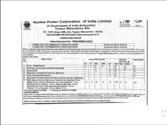 NPCIL Vacancy 2022 Ask to Apply Nuclear Power Corporation of India Limited Recruitment for Technician Bharti Form through asktoapply.in