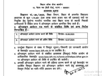 BPSC Vacancy 2022 Ask to Apply Bihar Public Service Commission Recruitment for School Teacher Bharti Form through asktoapply.in